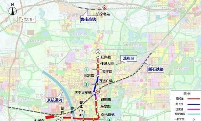 济宁地铁轨道交通推进建设